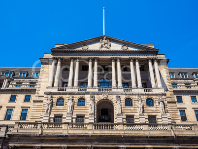 Bank of England in London HDR