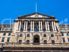 Bank of England in London HDR