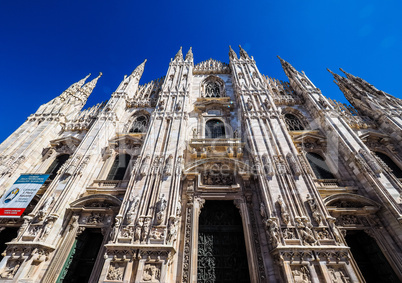 Duomo di Milano Cathedral in Milan HDR