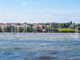 View of Birkenhead in Liverpool HDR