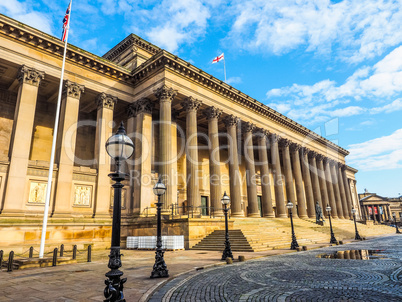 St George Hall in Liverpool HDR