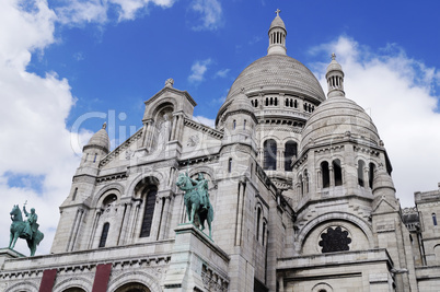 Sacre-Coeur basilica in Paris