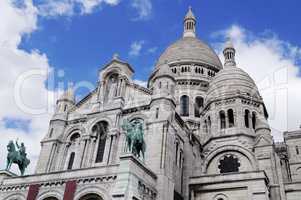 Sacre-Coeur basilica in Paris