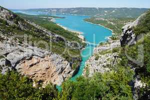 Lac de Ste Croix im Gorges du Verdon