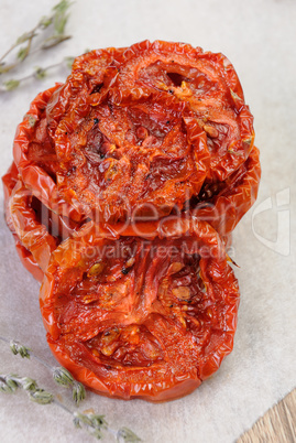 pile of dried tomatoes