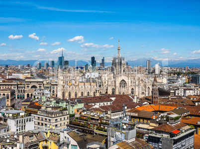 Duomo di Milano Cathedral in Milan HDR