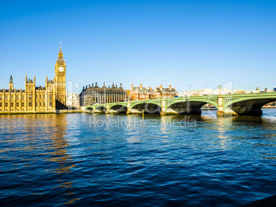 Westminster Bridge, London HDR