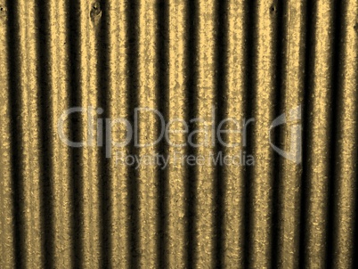 Corrugated steel sepia