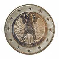 Vintage German Euro coin