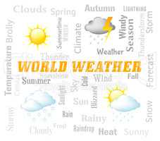 World Weather Represents Global Meteorological Conditions Foreca