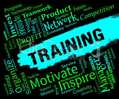 Training Words Indicates Webinar Lessons And Learning