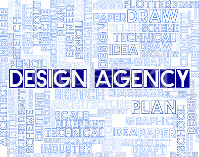 Design Agency Means Artwork And Creative Agents