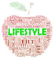 Lifestyle Apple Shows Life Choice And Living