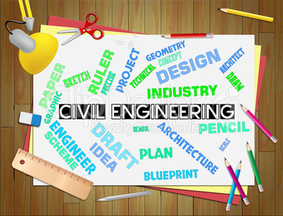 Civil Engineering Means Infrastructure And Building Construction