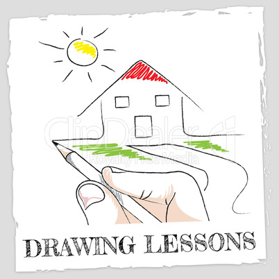 Drawing Lessons Means Designer Class And Creativity