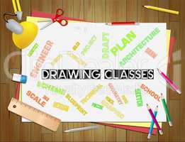 Drawing Classes Represents Lesson Schooling And Sketch