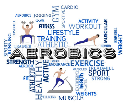 Aerobics Fitness Means Getting Fit And Gym