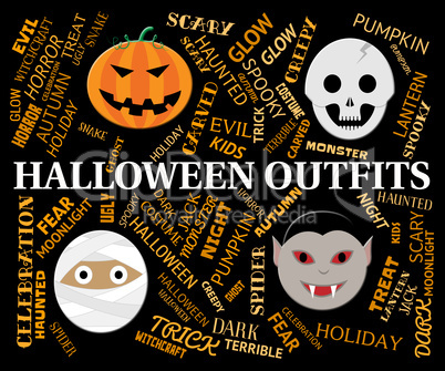 Halloween Outfits Shows Trick Or Treat Clothes