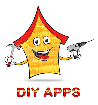 Diy Apps Shows Do It Yourself And Application