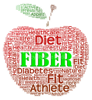 Fiber Apple Shows Organic Dietary And Healthy