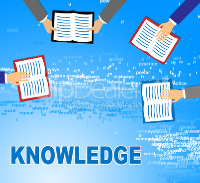 Knowledge Books Show Know How And Wisdom
