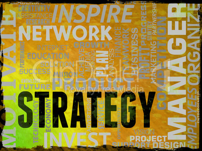 Strategy Words Means Tactics Vision And Solutions