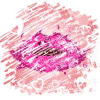 Lips Heart Shows Make Up And Affections