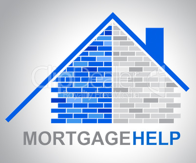 Mortgage Help Means Real Estate And Answer