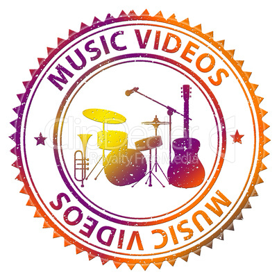 Music Videos Means Audio Visual And Melody