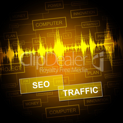Seo Traffic Means Search Engine And Business