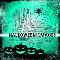 Halloween Images Means Trick Or Treat And Celebration