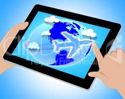 Flights Global Means Travel Guide And Worldly Tablet