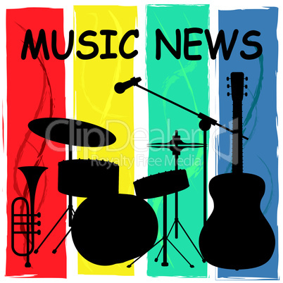Music News Means Social Media And Audio
