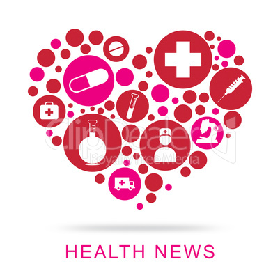 Health News Shows Social Media And Article