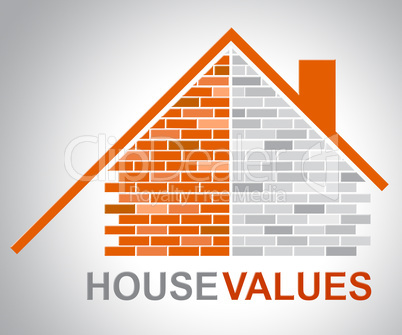 House Values Means Current Price And Building