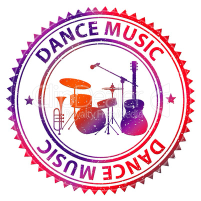 Dance Music Shows Dancing Song And Acoustic