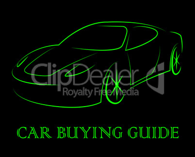 Car Buying Guide Indicates Vehicles Purchasing And Info
