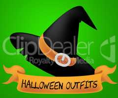 Halloween Outfits Represents Trick Or Treat And Autumn