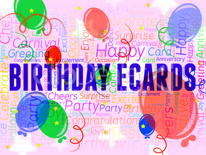 Birthday Ecards Represents Www Celebration And Internet