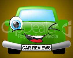 Car Reviews Indicates Assess Vehicles And Transportation