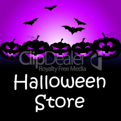 Halloween Store Shows Buy It And Celebration