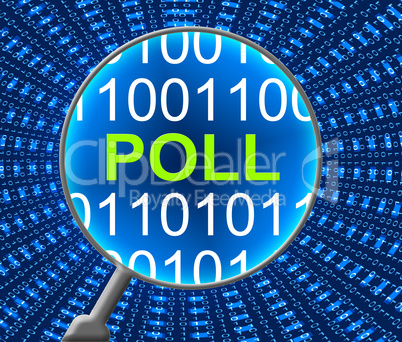 Online Poll Shows Technology Digital And Data