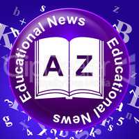 Education News Shows Social Media And Article