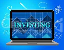 Investing Online Indicates Web Site And Computer