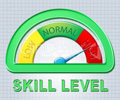 High Skill Level Means Measurement Abilities And Max