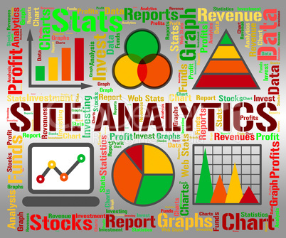 Site Analytics Indicates Infochart Chart And Web