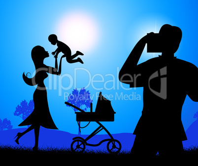 Photograph Baby Represents Photographers Youngster And Newborn