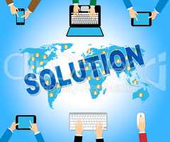 Online Solution Means Web Site And Achievement