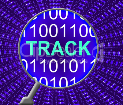 Track Online Means Web Site And Communication