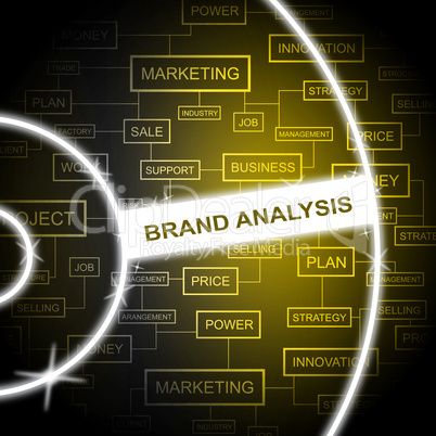 Brand Analysis Represents Company Identity And Analyst